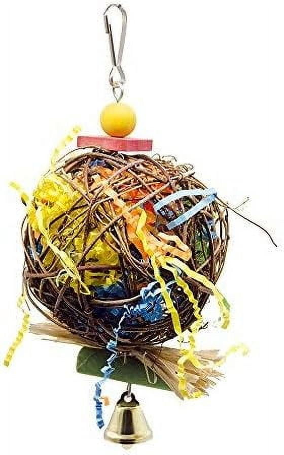 Bird Chewing Toys Foraging Shredder Parrot Cage Hanging Toy