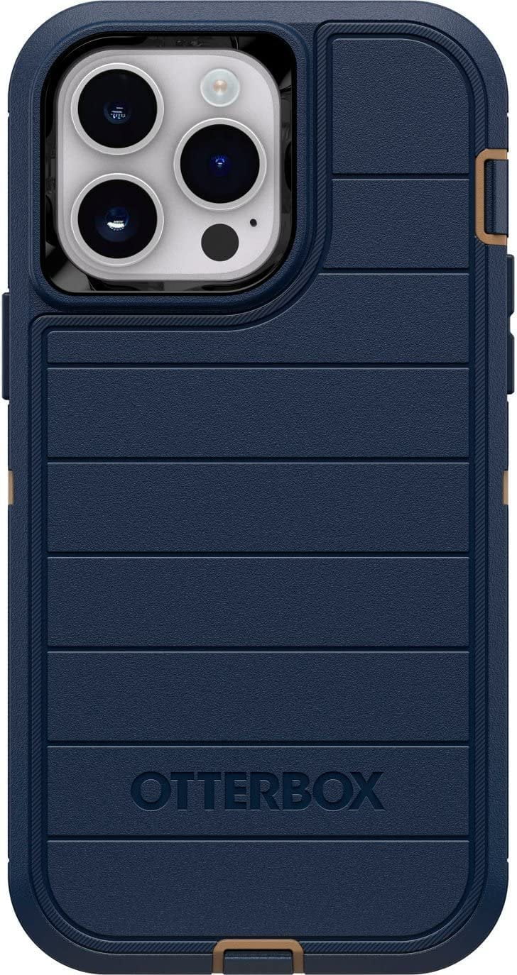 OtterBox Shockproof Back Cover Cell Phone Case for Apple iPhone 14 Pro Max, Blue