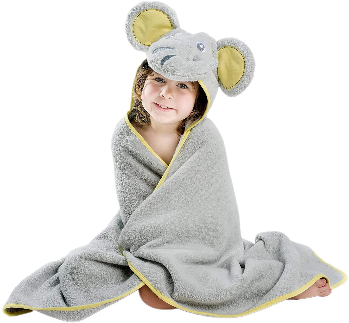 Cover-up Towel Toddler NovForth Kids Beach Towel Poncho Children Hooded Bath Towel 