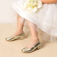 thumbnail image 2 of Zapatos de Vestir para Niña DREAM PAIRS Mary Jane con Perlas y Piedras de Strass Dorados, 2 of 7