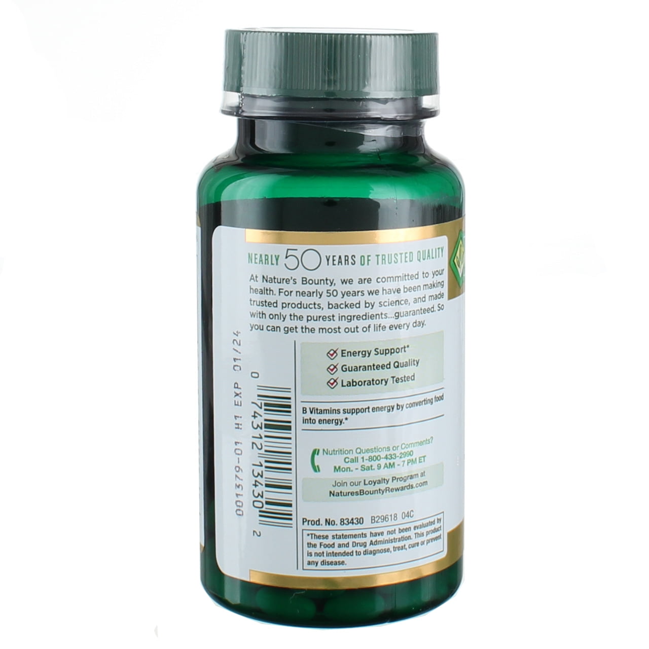 Nature's Bounty Biotin Rapid Release Softgels, 5000, Original, 72 Ct (4 pack) (Bundle)