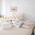 thumbnail image 6 of Castle Fairy Teens Kawaii Fox Twin Bedding Sets,Chic Floral Flowers Bedding Comforter Set, 6 of 8