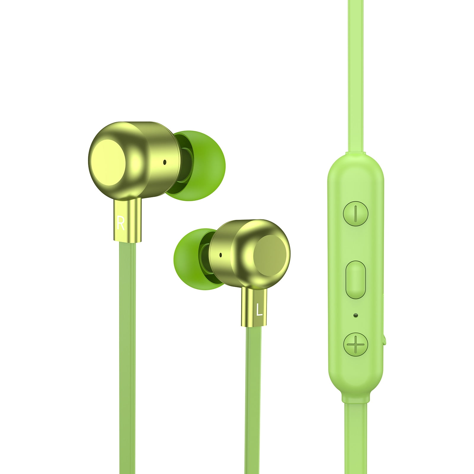 Wireless Earbuds, Bluetooth Headphones 48H Playtime Ear Buds with LED Power Display, IPX7 Waterproof Bluetooth 5.4 Earphones in-Ear Earbuds with 4 Mic for Android iOS Cell Phone Laptop(Green)