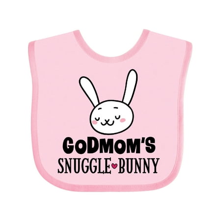

Inktastic Godmother Snuggle Bunny Easter Gift Boys or Girls Baby Bib