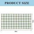 thumbnail image 3 of Sage Green Checkered Fluorescent Light Covers, Farmhouse Buffalo Plaid Magnetic Light Covers for Ceiling Lights, Fluorescent Ceiling Shade Filters for Classroom Bedroom Office 4x2Ft x 4PCS, 3 of 8