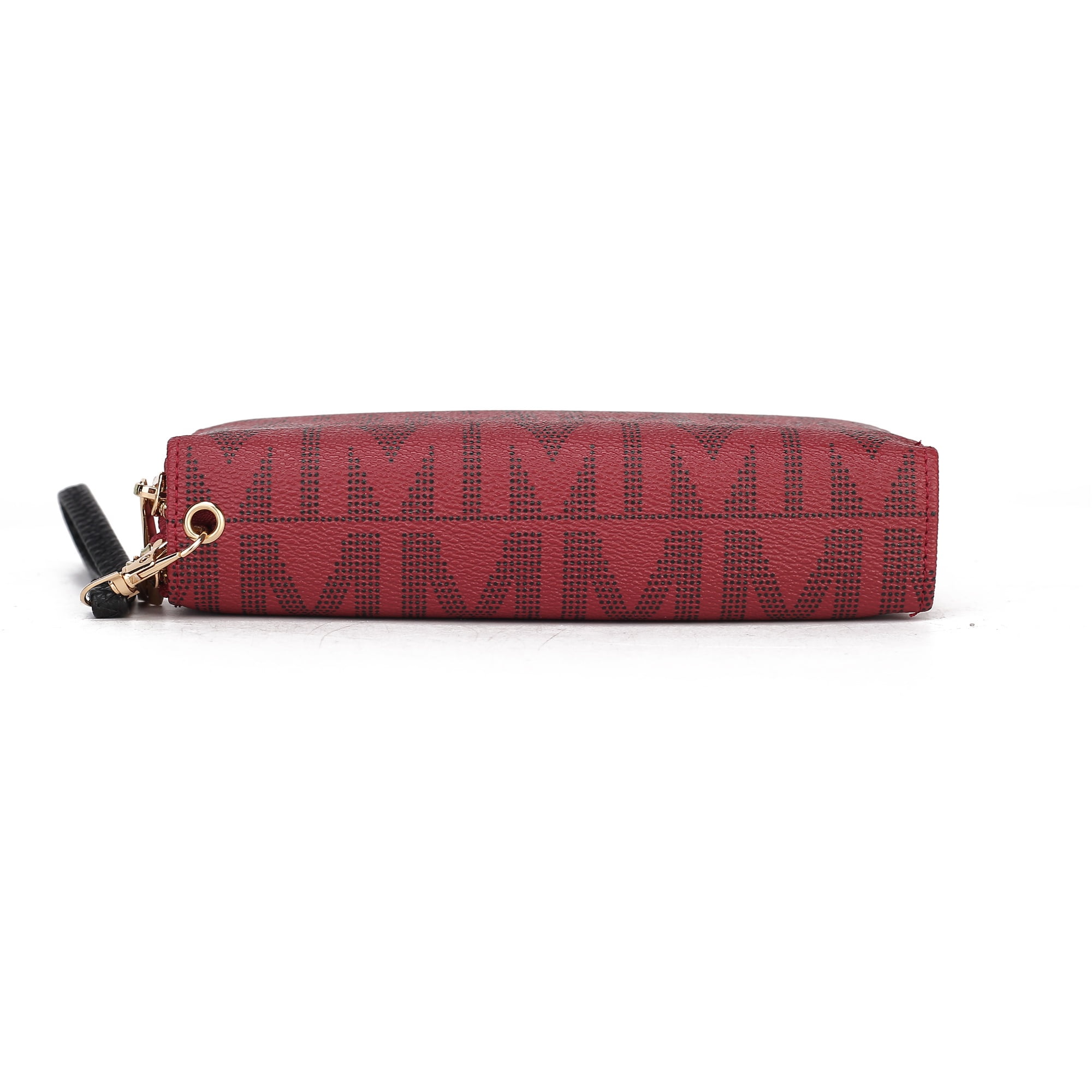 MKF Collection Daniela Wallet for Women, Vegan Leather Wristlet Purse Handbag by Mia K - Purple