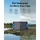 thumbnail image 5 of Anker SOLIX PS100 Panel solar con soporte ajustable, cargador solar portátil plegable de 100 W, resistente al agua IP67, eficiencia de conversión de energía 23% mayor, para camping, vehículos recreati, 5 of 5