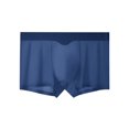 thumbnail image 1 of Men's Traceless Underwear Ice Silk Boxer Brief Sexy See-through Transparent Briefs, 1 of 6