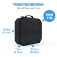 thumbnail image 4 of VR Gafas Bolsa de almacenamiento Cremallera Lente VR portátil Caja protectora Reemplazo para Oculus Quest 2, Negro Inevent EL001691-01, 4 of 7