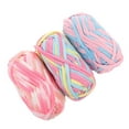 thumbnail image 5 of WRITWAA Hand Knitting Yarn Set, Washable Soft Assorted Colors, 3-Pack for Crochet, Knitting, and Craft Projects, 5 of 6