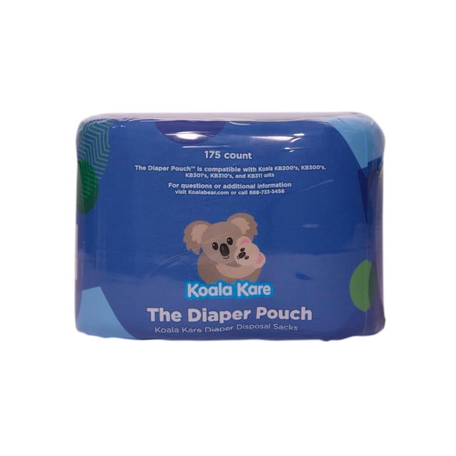 Koala Kare KB160-X6 Diaper Disposal Sacks for Baby Changing Stations - Pack