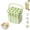 Green, variant on XIAQIANGS Silicone and Plastic Ice Stick Tray with Storage Caddy, 6/12-Cavity Reusable Popsicle Mold for Narrow Mouth Water Bottles