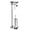 Brushed Nickel, variant on Toilet Paper Holder Stand, Free Standing Toilet Tissue Paper Roll Holder with Toilet Brush and Holder Set Phones Shelf, 304 Stainless Steel Heavy Base (Matte Black)