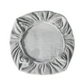 thumbnail image 2 of Housses de Siège de Chaise de Bureau Élastiques Housse Extensible Argent Gris, 2 of 8