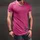 thumbnail image 2 of Camiseta de manga corta de color sólido informal retro de moda para hombre Pompotops oipoqjl31761, 2 of 3