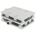 thumbnail image 1 of Table de Travail Manuelle en Alliage d'Aluminium 2 Axes XY avec Bouton de Positionnement Précis - Haute Rigidité, Surface Lisse, Capacité de Charge Stable pour Machines de Gravure et de Marquage Industrielles, Compatible avec Multiples, 1 of 6