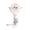 White, variant on Anckoeil Handheld Spray Fan, Portable USB Rechargeable Mist Fan with Base, Personal Mini Fan for Summer, Office, Outdoor & Student Use