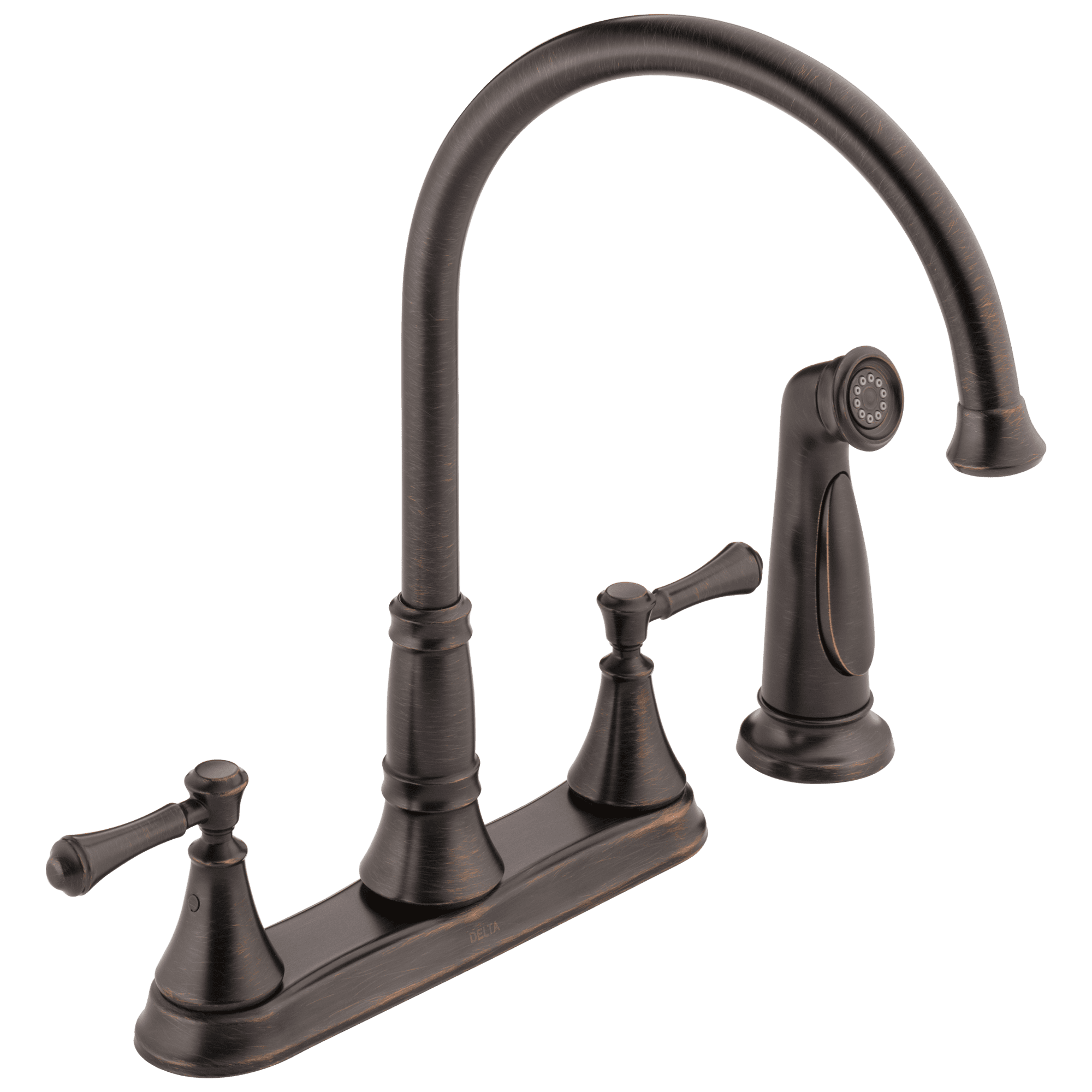 Delta Cassidy Two Handle Kitchen Faucet with Spray Delta Cassidy Two Handle Kitchen Faucet with Spray