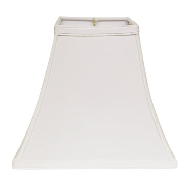 Cloth & Wire  Slant Square Bell Hardback Lampshade with Washer Fitter