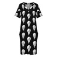thumbnail image 4 of Vestido holgado con bolsillos de Keith-A-Dot Morrison, vestidos de fiesta 2025, ropa de mujer, vestido largo, vestidos elegantes de noche para boda., 4 of 7