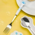 thumbnail image 5 of Portable Reusable Flatware Cat Claw Travel Utensils Case with Stainless Steel Fork Spoon, 5 of 5