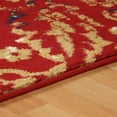 thumbnail image 3 of Superior Northman Abstract Floral Indoor Area Rug, Red, 5' x 8', 3 of 4