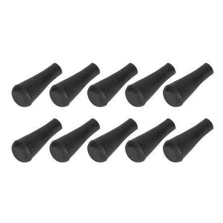 Blunt Game Practice Tips For Shooting Field Point Accessories 10PCS Rubber Arrowhead Archery Replacement Broadhead For Sports Shooting PracticeBlack 8mm