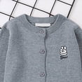 thumbnail image 4 of Gibobby Sweater Toddler Kids Baby Sweater Cardigan Fall Winter Sweater Long Sleeve Cardigan for 0-12 Months 2t 3t 4t Girls Boys(3-4 Years,Grey), 4 of 4