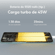 thumbnail image 4 of Teléfono Celular Xiaomi POCO M8 5G Versión Global 512GB 8GB RAM Snapdragon 6 Gen 3 6.77" AMOLED 120Hz 50MP 5520mAh Carga rápida de 45W NFC,Plata, 4 of 8