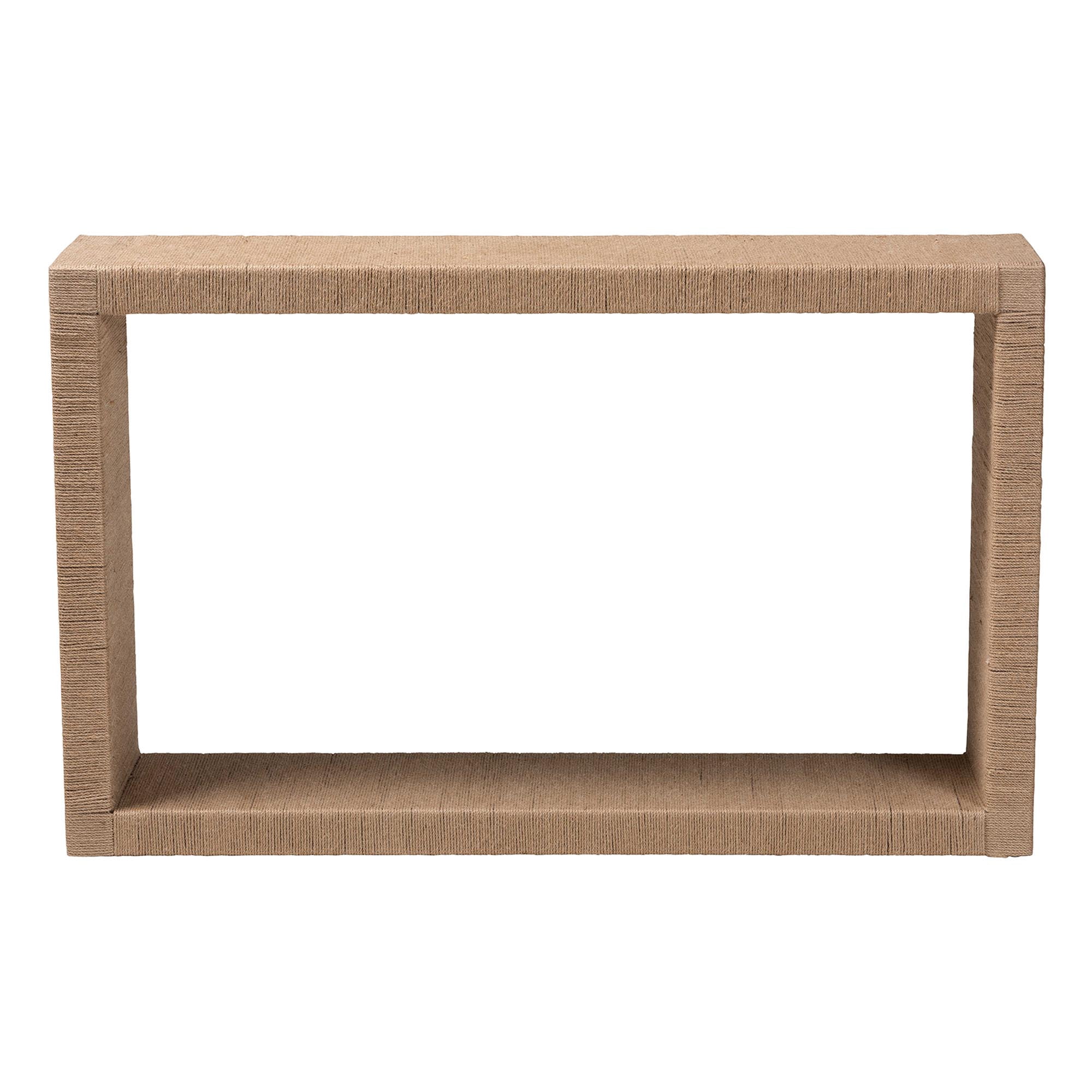 bali & pari Rajiya Boho Console Table, Natural Brown