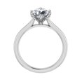 thumbnail image 2 of Bague Femme en Moissanite Diamant Ronde pour Cadeaux, 2 of 2