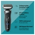 thumbnail image 4 of Braun Series 7 7185cc Electric Shaver w/SmartCare Center, Stubbler + Trimmer, 4 of 10