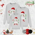 thumbnail image 5 of SRZYMJ Christmas Themed Matching Family Hoodie Set Cozy Long Sleeve Pullover Sweatshirt Outfit for Parents and Kids Festive Holiday Wear, 5 of 5