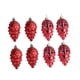 thumbnail image 4 of Adornos de cono de pino BLESIY decoración navideña Colgante rojo, 4 of 8