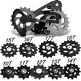 1018T MTB Bike Rear Mech Derailleur Pulley Wheels Bearing For Hybrid