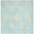 thumbnail image 6 of SAFAVIEH Soho Maui Geometric Wool Runner Rug, Turquoise/Yellow, 2'6" x 6', 6 of 6