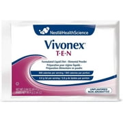 Vivonex T.E.N Elemental Powder 07127400 2.84 oz Box of 10, Unflavored