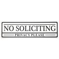 thumbnail image 1 of No Soliciting Privacy Please Sign (White) - Small, 1 of 3