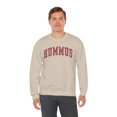 thumbnail image 6 of Hummus Sweatshirt Gifts Crew Neck Shirt Long Sleeve Unisex, 6 of 7