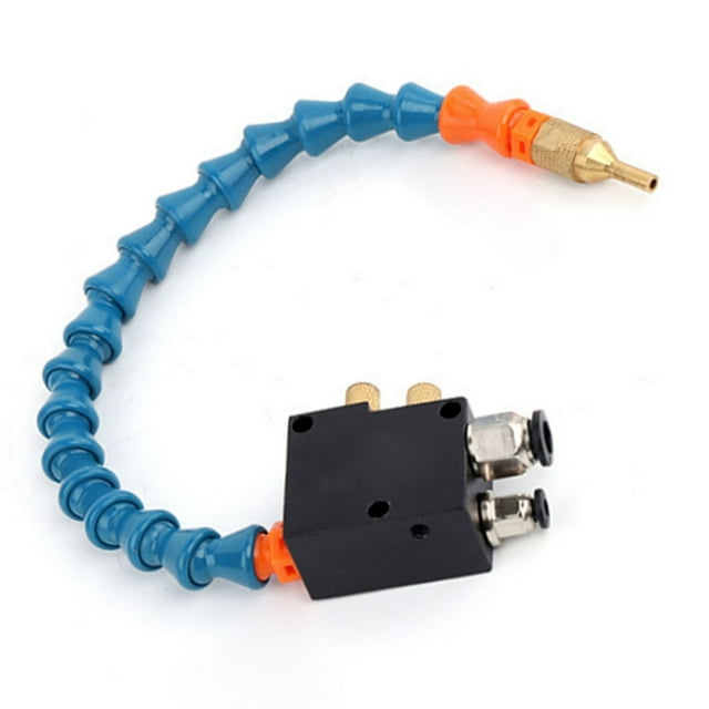 Système de Pulvérisation de Lubrifiant de Refroidissement par Brumisation, Système de Pulvérisation de Lubrifiant de Refroidissement par Brumisation à Flux d'Air Réglable pour Coupe de Métal, Gain de Temps en ABS pour Outils Électriques