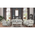 thumbnail image 7 of Tuscan Traditional & Contemporary Style Coffee Table made with Wood in Gray, 7 of 7