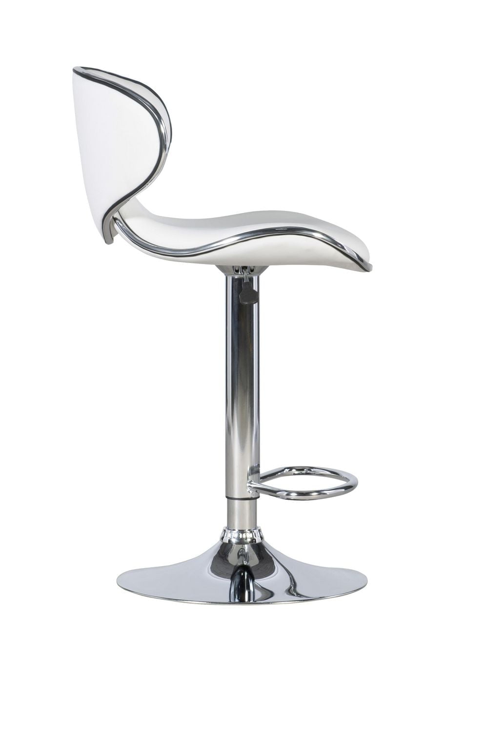 Tabouret de bar Seith, blanc