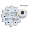 thumbnail image 2 of Juguete de comida para perros - Juguetes interactivos de rompecabezas inteligentes para mascotas, juegos de entrenamiento para perros que mejoran el coeficiente intelectual Comedero rosa, 2 of 5