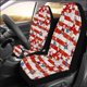 thumbnail image 2 of ABPHQTO Juego de 2 fundas para asientos de coche con rayas navideñas, protector universal para asientos delanteros de coche, apto para coche, SUV, sedán, camión, 2 of 3