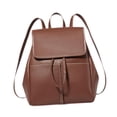 thumbnail image 4 of Mochila casual con soporte para mujer, mochila para deportes al aire libre, viajes, mujeres Marrón, 4 of 8