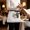 Ash Gray, Cream, Beige, Silver, variant on Graceful Pony Waitress Apron with 3 Pockets, Natural Horse Modern Farmhouse Plaid Rustic Server Aprons Waterproof Kitchen Restaurant Half Waist Apron for Men Women