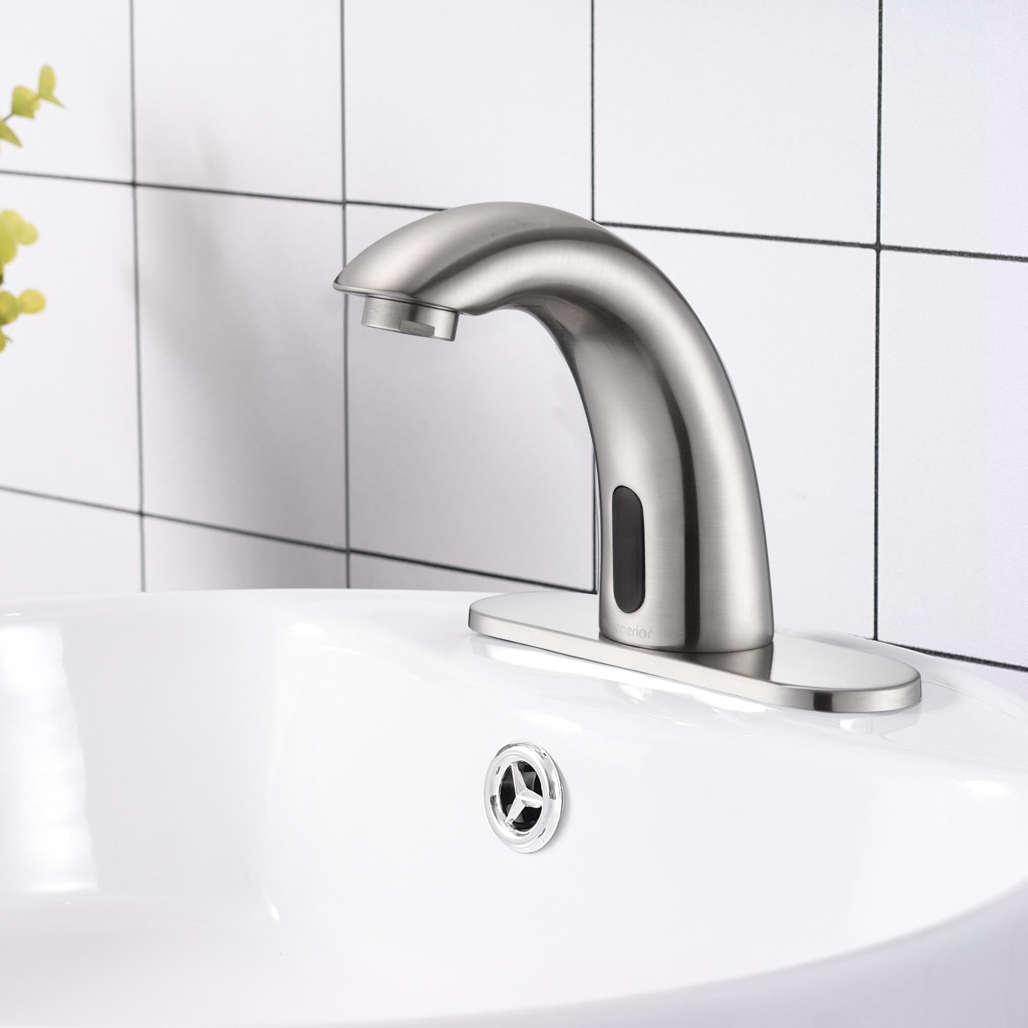 Touchless Motion Sensor Bathroom Faucet – Automatic Hot/Cold Mixer With Copper Body & Battery Box For Kitchen/Sink