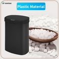 thumbnail image 3 of XF XINFENG 13 Gallon 49L Kitchen Automatic Trash Can Touchfree Sensor Plastic Garbage Bin with Lid High Capacity Waste Bins for  Home Office, Black-Set of 2, 3 of 9