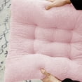thumbnail image 5 of Hiroekza Premium Tufted Corduroy Floor Cushion - 16 Inch Foam-Filled Seat Pillow for Living Room, Tatami, and Outdoor Use Pink, 5 of 5