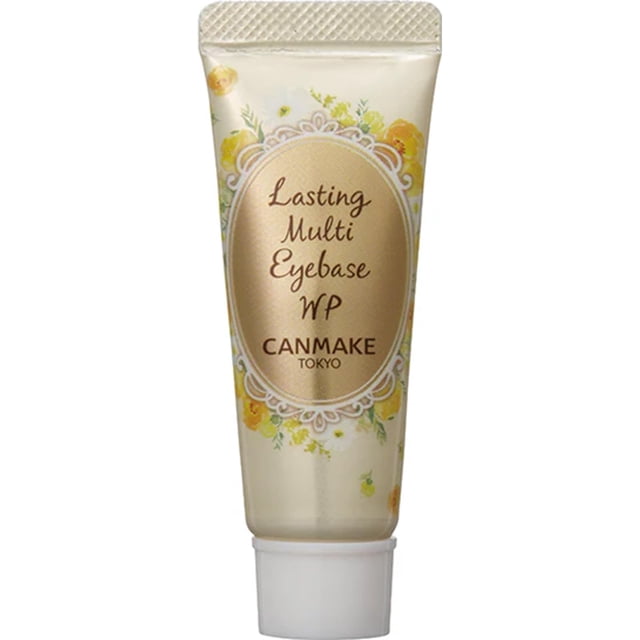 CANMAKE - Base para ojos Lasting Multi Eyebase WP - Base de maquillaje para ojos resistente a manchas, decoloración y corrimiento, a prueba de agua - 0.28 oz (8 g) (02 Cream Yellow, 0.28 oz (8 g))